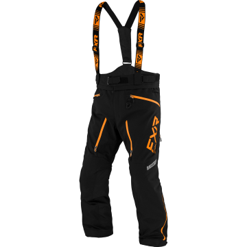 FXR M Mission Lite Pant black/orange miesten kuorihousut