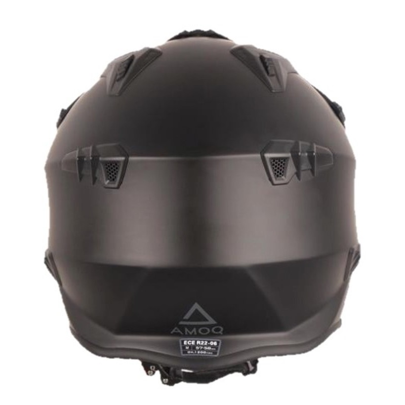 AMOQ Blister Jet avokypärä, matta musta - Image 3