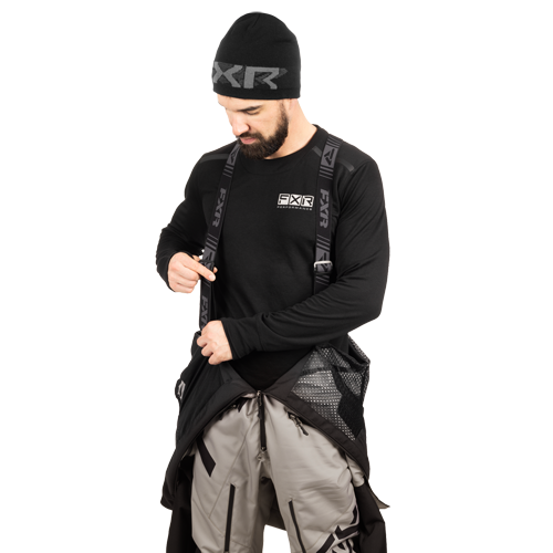 FXR M CX Lite Monosuit Stone/Black miesten kuorihaalari - Image 5