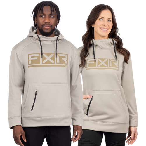 FXR Unisex Podium Tech PO Hoodie Stone Ops huppari unisex