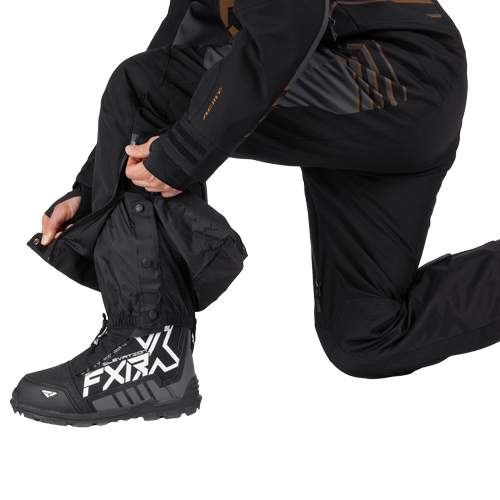 FXR M Helium Lite Monosuit Black/Asphalt/Copper miesten joustava kuorihaalari - Image 3