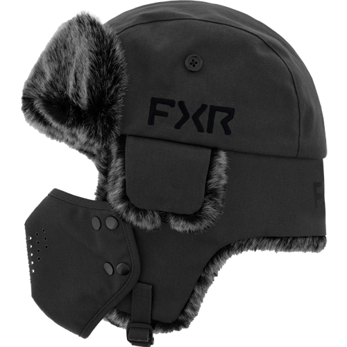 FXR Youth Trapper Hat Asphalt/Black nuorten karvalakki one size - Image 2