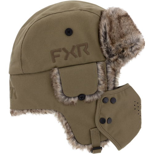 FXR Youth Trapper Hat Canvas/Bronze nuorten karvalakki one size