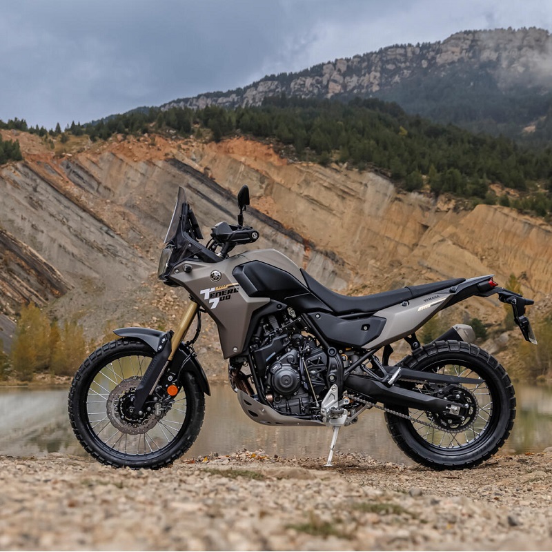 YAMAHA Ténéré 700 LOW 2025 Frozen Titanium (madallettu) - Image 3