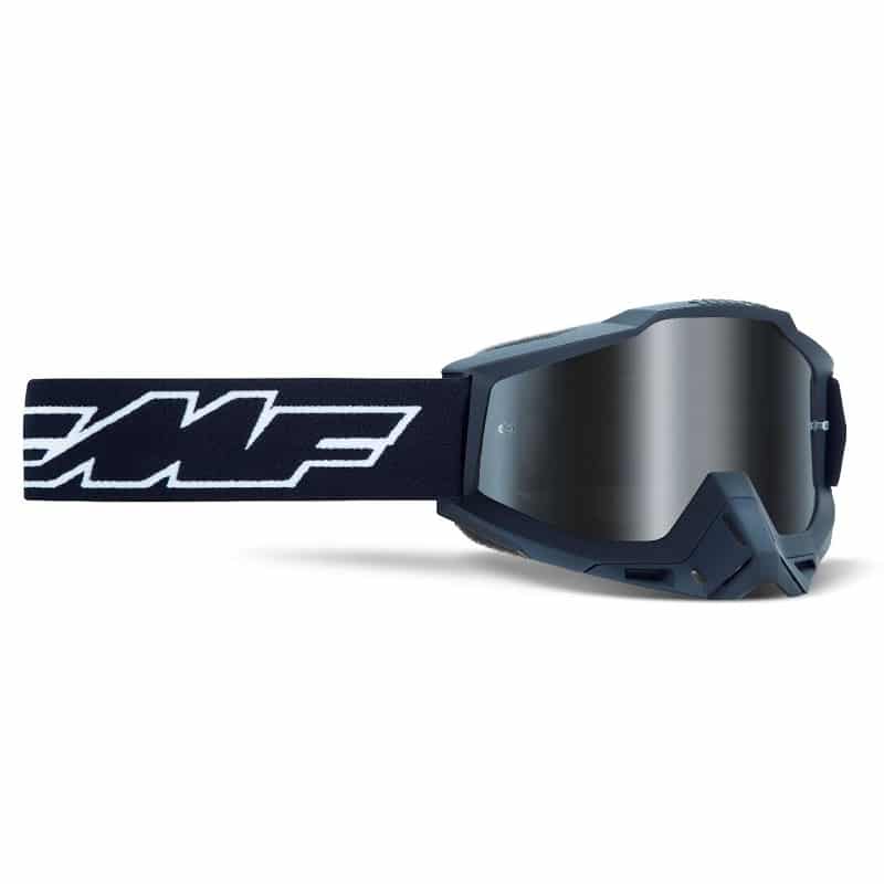FMF POWERBOMB YOUTH Goggle Rocket lasten ajolasit musta (peili hopea)