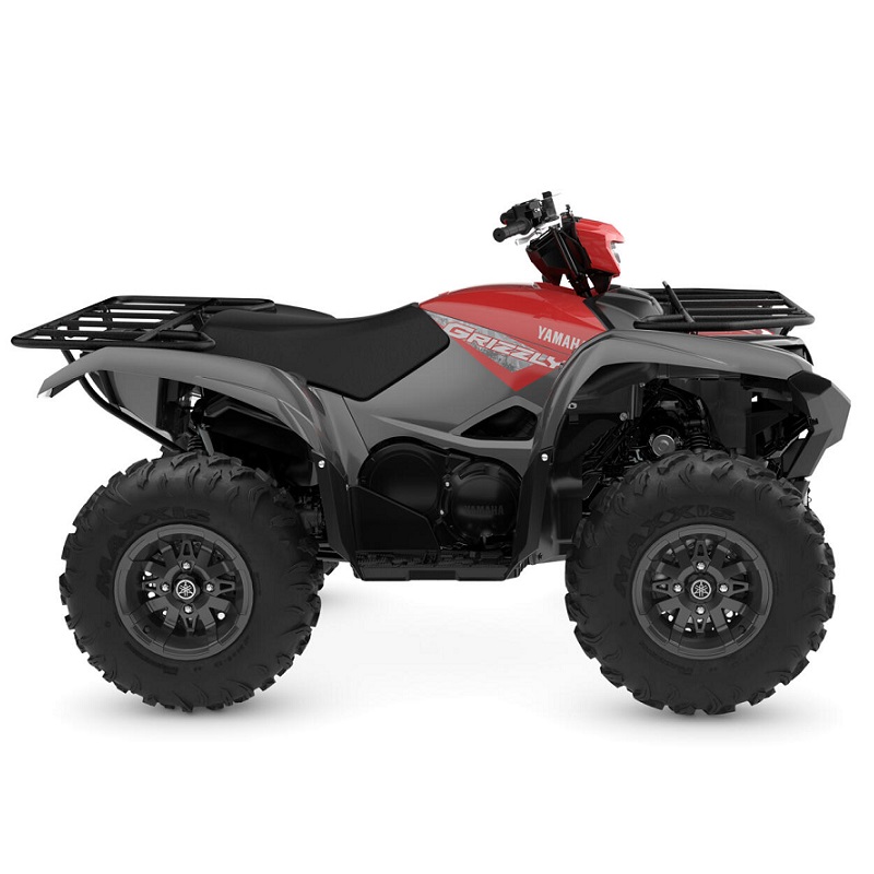 YAMAHA Grizzly 700 EPS AL Grey Metallic/Red 2025 - Image 2