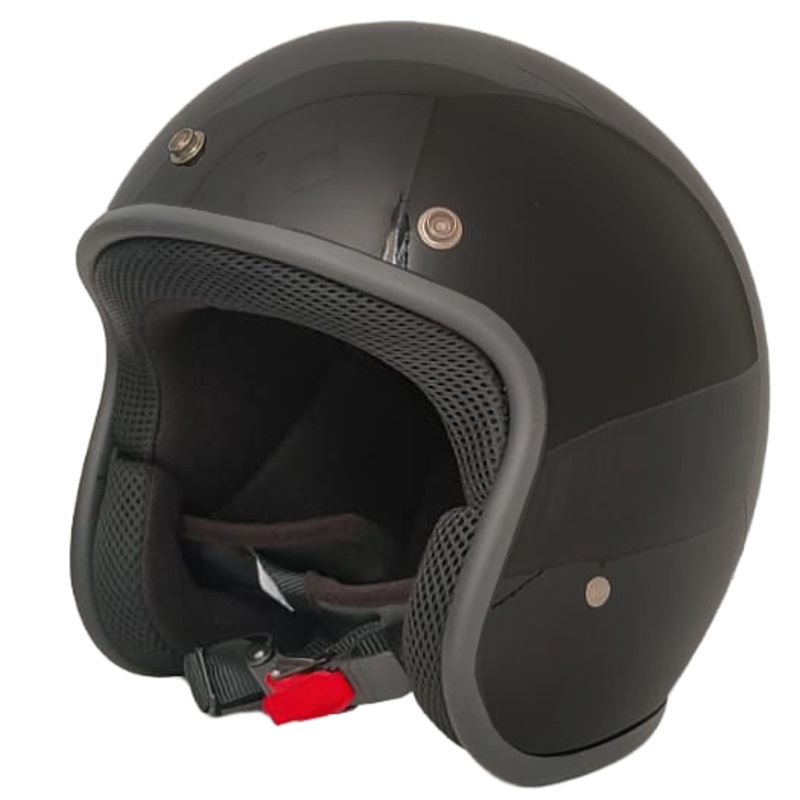 Snowpeople Basic Jet avokypärä tuplavisiirillä, musta - Image 3