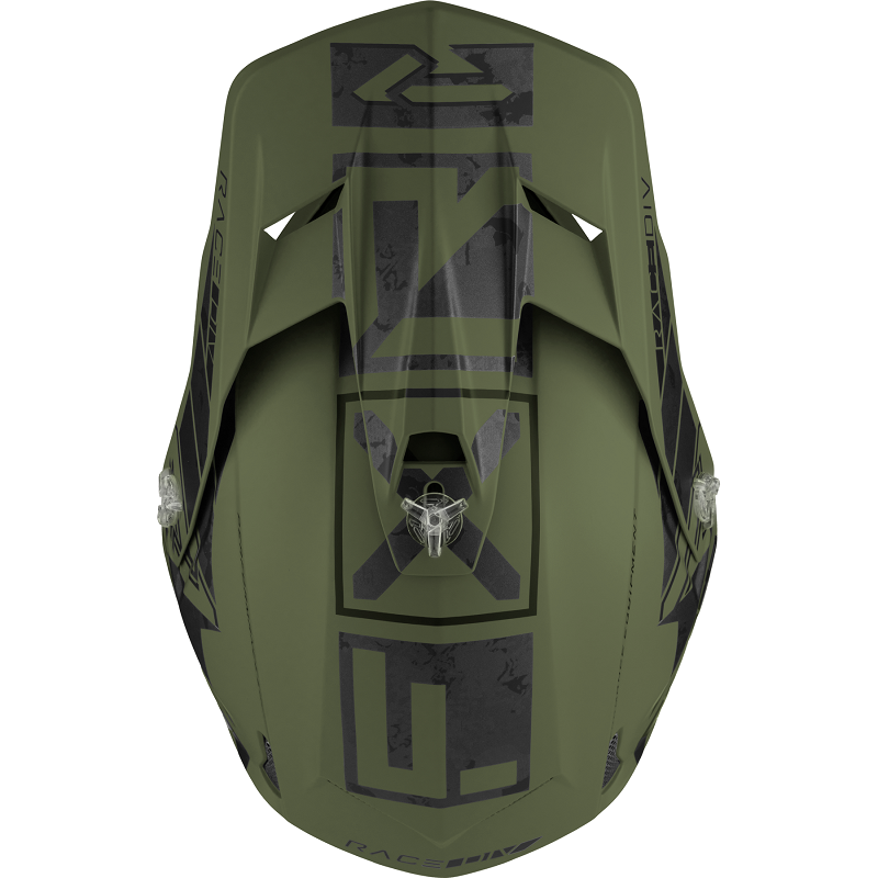 FXR Clutch Stealth crossikypärä Army w/D-ring (DD-lukolla) - Image 2