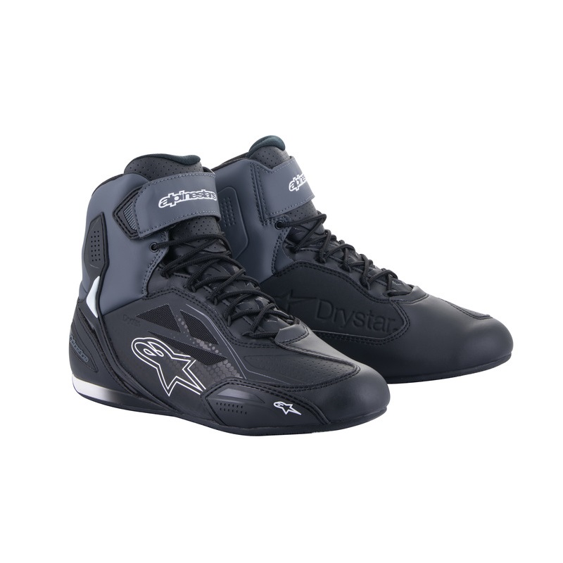 Alpinestars Faster-3 DryStar ajokengät, musta/harmaa